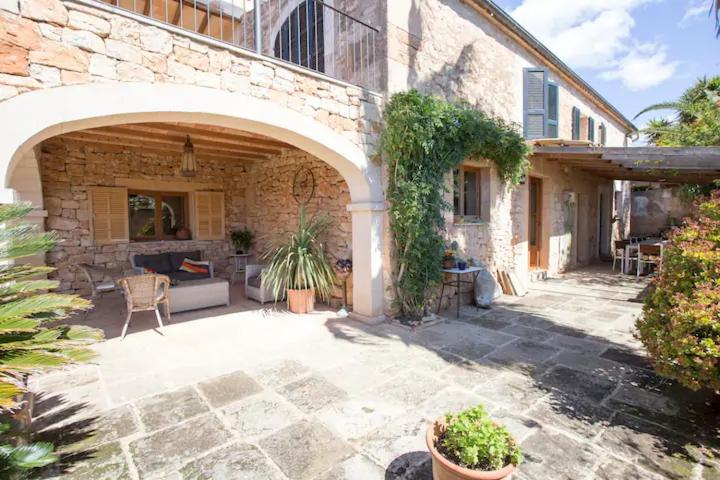 Lujosa Casa Mallorquina Restaurada Ses Salines (Mallorca) Exterior foto